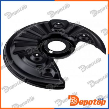 Déflecteur, disque de frein arrière droite pour VW | HTO-VW-054, 11576